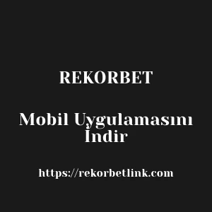 Rekorbet Mobil Uygulamasını İ̇ndir